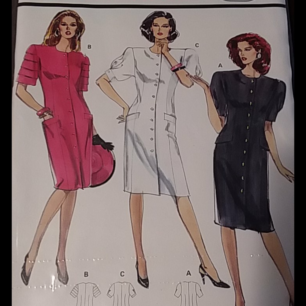 80's burda Women's pattern #5112